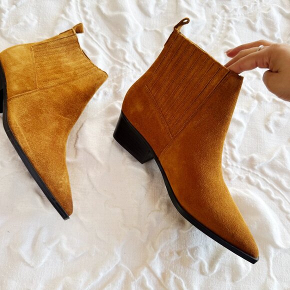 Marc Fisher Yarita Bootie Size 7.5 New $179 - Picture 5 of 8